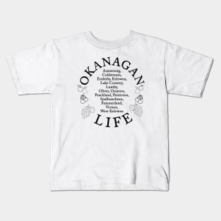 Okanagan Life (B) Kids T-Shirt